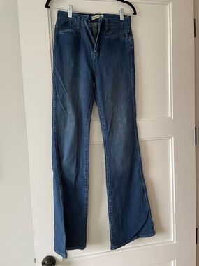 Madewell Dark Blue Wide-Leg Jeans